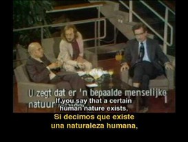 Michel Foucault vs Noam Chomsky (fragmento)